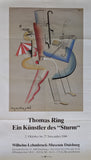 WILHELM LEHMBRUCK MUSEUM # Thomas Ring # 1988, poster, B-