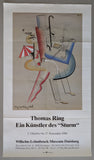 WILHELM LEHMBRUCK MUSEUM # Thomas Ring # 1988, poster, B-
