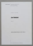 galerie Espace # JAN ROELAND # invitation, 1992, mint