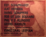 Kunstzaal Leeman / Zutphen # SCHAMHARD, Verhoog, Hadeler # ca. 1960, nm-