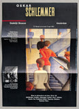 Stedelijk Museum #OSKAR SCHLEMMER # mini poster, 1987, mint-