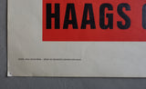 Paul Schuitema, Haags Gemeentemuseum # MONDRIAAN # 1972,A0 , large,  poster, B++