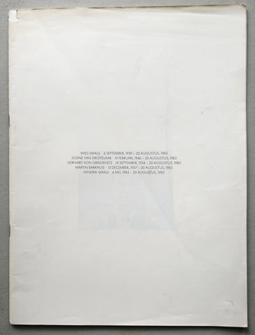 de Appel # von Graevenitz ao # DE APPEL no. 3/4 # 1983, nm-