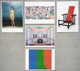 reopening set postcards # STEDELIJN MUSEUM # new logo, 2012