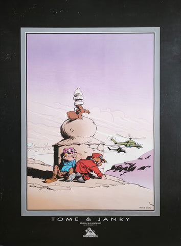 Demons et Merveilles # SPIROU et FANTASIO # 1994, poster, B