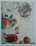 Ardy Struwer, original Lithograph # PAPRIKA EN AUBERGINE. # 1995, mint