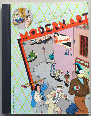 Joost Swarte # MODERN ART # 1980, signed/numbered, mint-