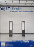 Westfallischer KUnstverein MUnster # YUJI TAKEOKA # poster, 1997, B