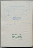 Rinke Nijburg, artist book # DE BEZOEKERS VAN DE LEGE KAMER # 1996, ed. 50 , numb/signed, mint