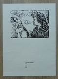 Roland Topor # CINQ LETTRES D'AMOUR # 1975, complete set with envelope and title page, nm+++/mint-