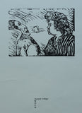 Roland Topor # CINQ LETTRES D'AMOUR # 1975, complete set with envelope and title page, nm+++/mint-