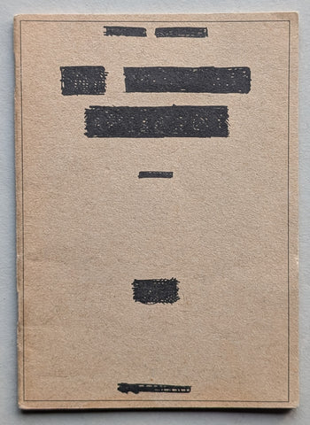 Roland Topor, Fluxus # SOUVENIR # 1st, 1971, nm+