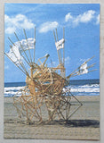 Kunsthal Rotterdam # THEO JANSEN, Strandbeesten # invitation, 2002, mint