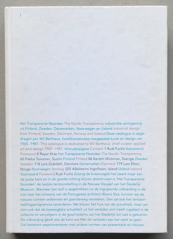 Stedelijk Museum # THE NORDIC TRANSPARANCY # 1999, mint--