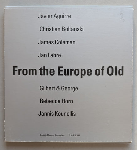 Stedelijk Museum , Fabre, Boltanski ao # UIT HET OUDE EUROPA # 1987, mint
