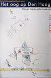 Haags Gemeentemuseum # JAAP VEGTER, Oog op Den Haag# poster, 1986, mint-