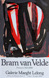 Galerie Maeght Lelong # BRAMVAN VELDE # original lithograph, 1984, mint