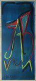 Bram van Velde # COMPOSITION # 1975, signed/numb. mint