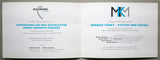 Museum Duisburg # BERNAR VENET # invitation, 2007, mint-