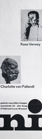 Nouvelles Images # KEES VERWEY/ CHARLOTTE van PALLANDT # ca. 1970, poster