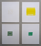 Bernard Villers # COULEUR. / COULEUVRE # 9 serigraphies/ signed # 1975, nm+