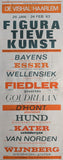 de Vishal Haarlem # WIJNBERG ao # FIGURATIEVE KUNST # poster, 1963, A--