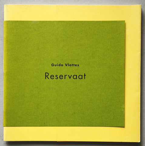 De Praktijk # GUIDO VLOTTES # signed, 1995, mint-