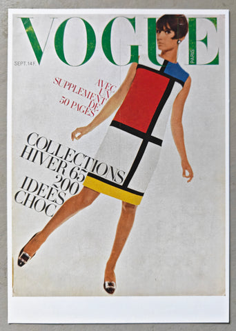 Gemeentemuseum Den Haag # FASHION IN STYLE, Vogue # 2017, invitation, mint