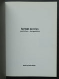 Kunstverein Ruhr # HERMAN DE VRIES # 1993, mint-