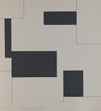 Jaak Vuylsteke #SQUARES # silkscreen, signed/ltd, mint