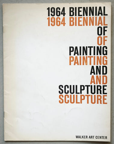 Walker Art Center # 1964 BIENNIAL OF PAINTING # 1964, nm--
