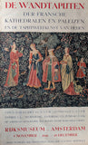 Rijksmuseum Amsterdam # WANDTAPIJTEN # 1946, poster, B--