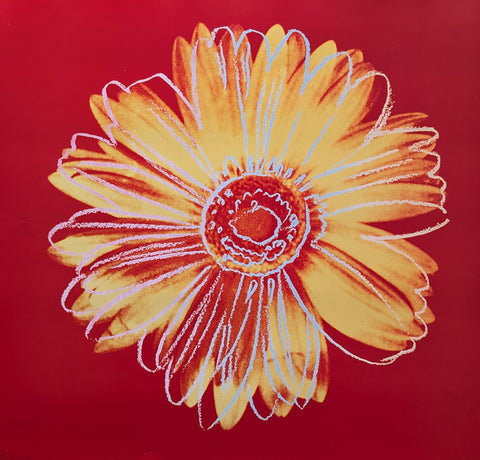 Andy Warhol # DAISY # offset print, ca. 1990, mint-