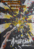 Stedelijk Museum, Anthon Beeke # WAT AMSTERDAM BETREFT # poster, 1985, A--/B+