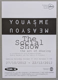 Riette Wanders # THE SOCIAL SHOW # invitation, 2012, mint