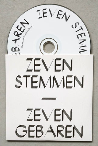 Maria Barnas  / Bruys #ZEVEN STEMMEN # cd 2008, mit