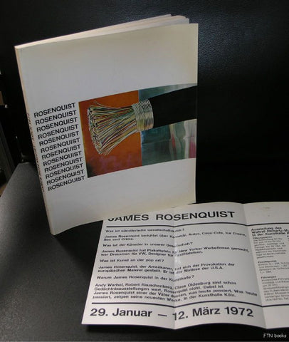 Kunsthalle Koln # JAMES ROSENQUIST # 1972, nm + inv.