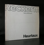 Galerie reckermann # HEURTAUX # + invitation card,  1972, vg