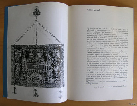 Joodse Ritueel Joods Historisch Museum # JOODSE RITUELE KUNST UIT PARIJS# 1958,nm ...