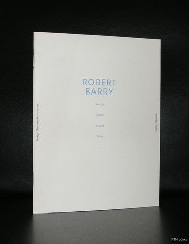 Robert Barry # WORDS, SPACE, SOUND, TIME#nm+, 1989