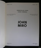 Knokke Heist  # JOAN MIRO # 1971, nm
