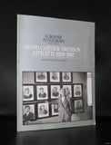 Henri Cartier-Bresson # RITRATTI: 1928-1982 ( portraits) # 1983, nm