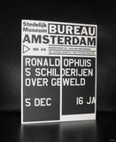 Stedelijk Museum# RONALD OPHUIS# 2000, mint