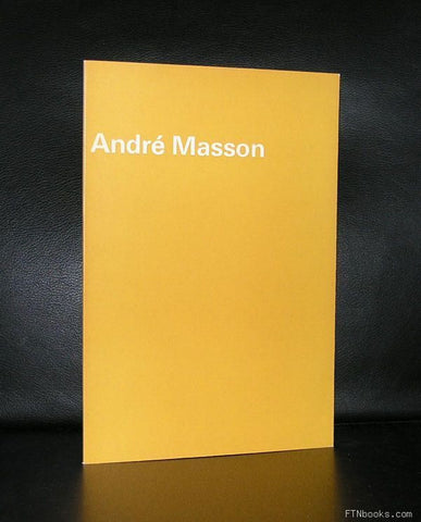 Stedelijk Museum#ANDRE MASSON # Crouwel, 1964, nm+