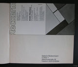 Galerie reckermann # HEURTAUX # + invitation card,  1972, vg