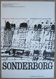 Jan van Toorn , Abbemuseum # SONDERBORG, poster # 1965, A--/B++ condition