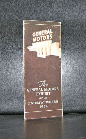General Motors / GM# CENTURY OF PROGRESS#1934, nm-