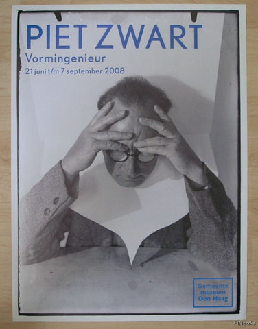Gemeentemuseum Den Haag # PIET ZWART#poster, 2008