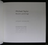 Waterhouse & Dodd # MICHAEL TAYLOR # Recent Paintings, 2006, nm+
