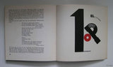 Zdenek Mathauser# KUNST der POESIE# typography,1967, nm